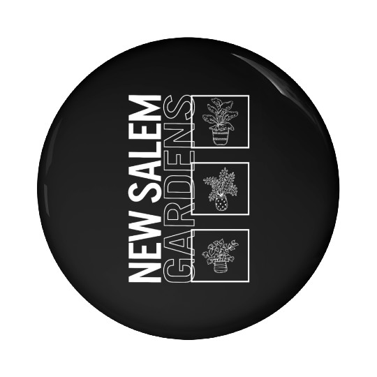 New Salem Gardens, Garden Plant Gardening Lover Pin Buttons