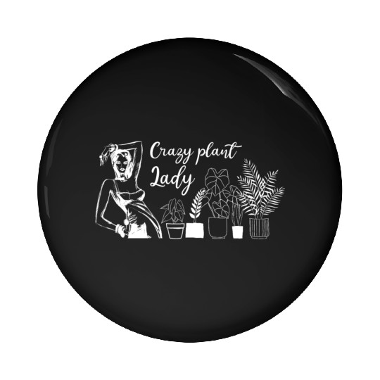 Plant Lady Pin Buttons