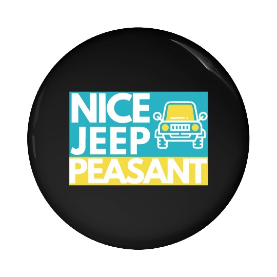 Nice Jeep Peasant Pin Buttons