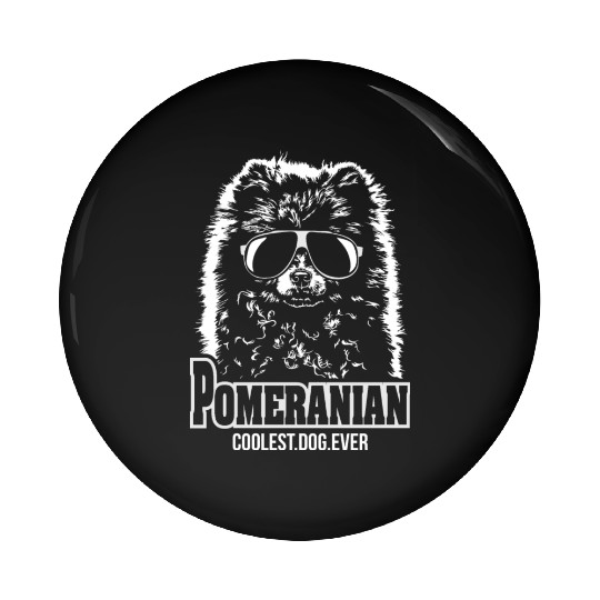 Pomeranian dog coolest dog ever dog mom Pin Buttons