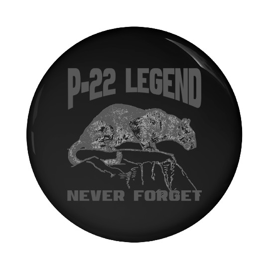 P22 MOUNTAIN LION SILVER LAKE NEVER FORGET Pin Buttons