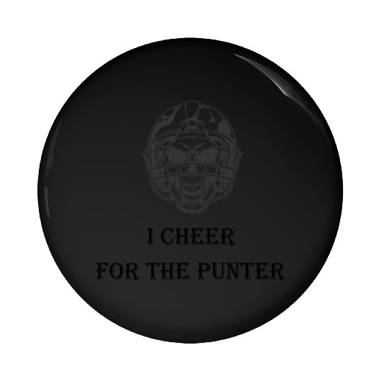 i cheer for the punter Pin Buttons