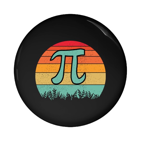 Pi Day Pin Buttons