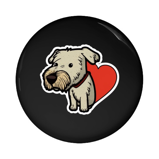 cute dog Pin Buttons