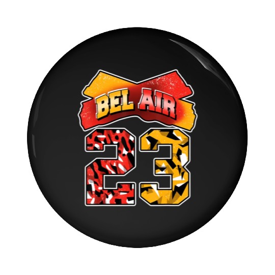 Fresh Air Number 23 Citrus 7s Matching Pin Buttons