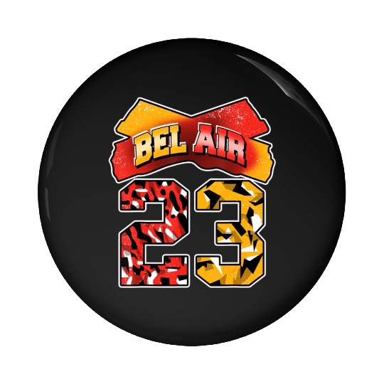 Fresh Air Number 23 Citrus 7s Matching Pin Buttons