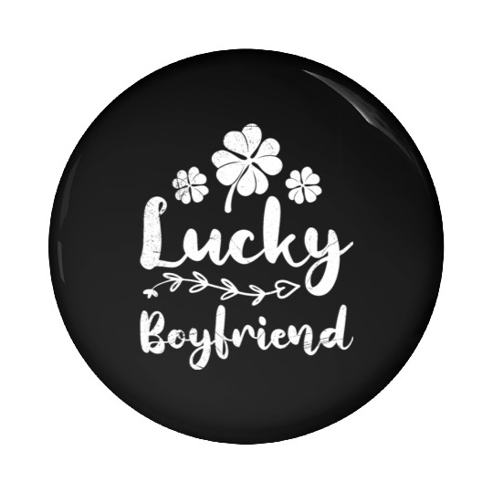 Lucky Boyfriend St. Patrick's Day Ireland Pin Buttons
