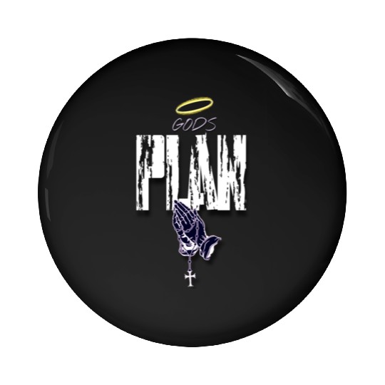 Gods Plan Pin Buttons