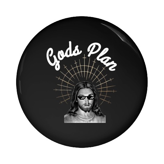 Gods Plan Pin Buttons