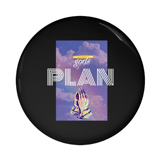 Gods Plan Pin Buttons