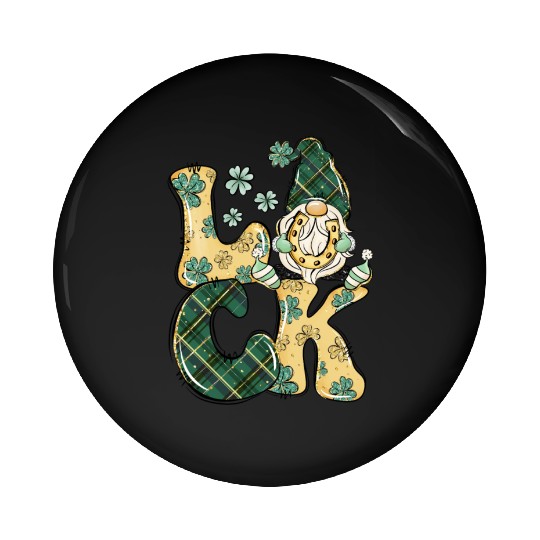 Luck sublimation Pin Buttons