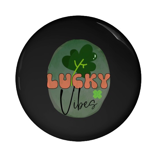 LuckyPatricks Day Sublimation Pin Buttons