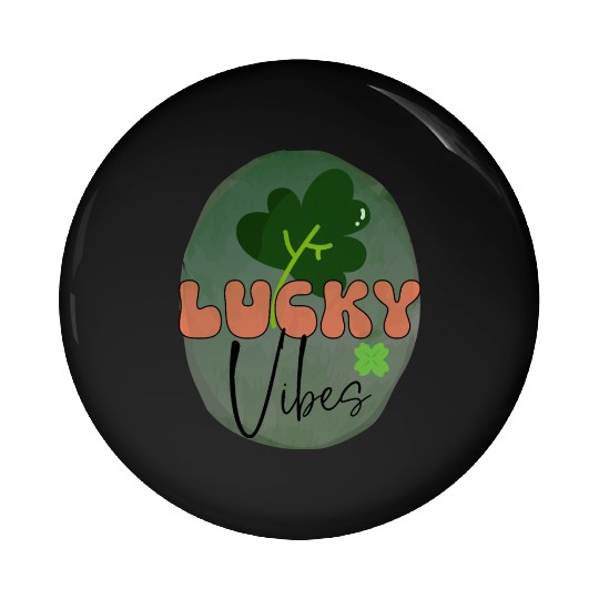 LuckyPatricks Day Sublimation Pin Buttons