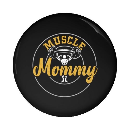 Muscle Mommy - Gym Pin Buttons