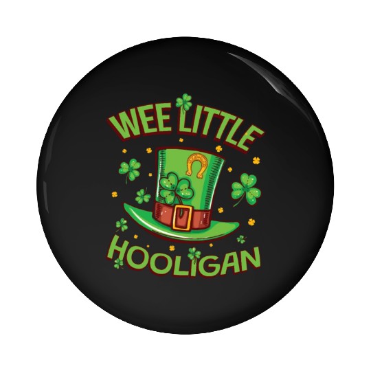 Wee Little Hooligan Pin Buttons