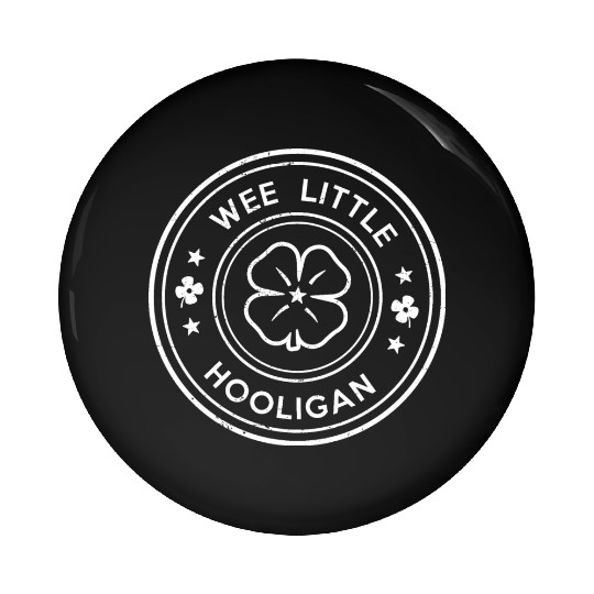 Wee Little Hooligan Pin Buttons