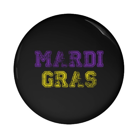 Mardi Gras Carnival Fiesta Party Louisiana New Orl Pin Buttons