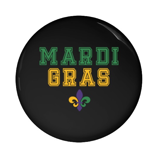 Mardi Gras Carnival Fiesta Party Louisiana New Orl Pin Buttons