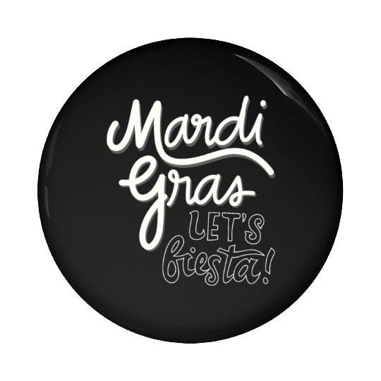 Mardi Gras Carnival Fiesta Party Louisiana New Orl Pin Buttons