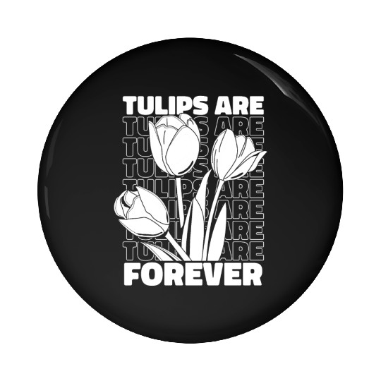 Tulip Gardening Tulips Pin Buttons