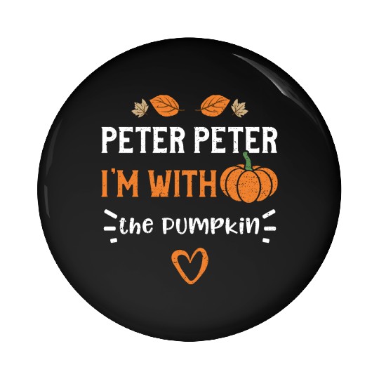 Peter Peter I'm with the Pumpkin Pin Buttons