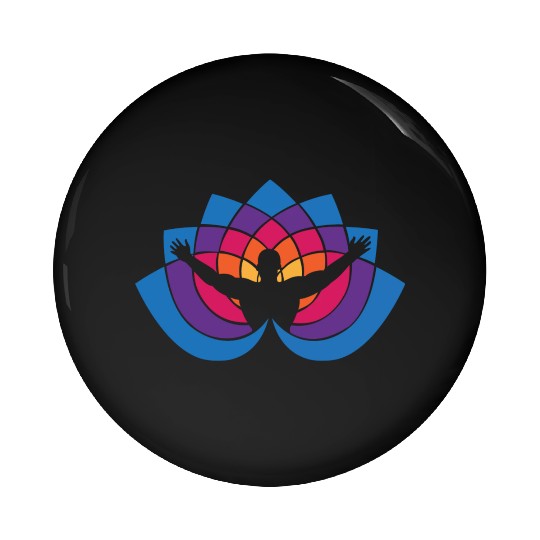 Gym/Yoga Pin Buttons