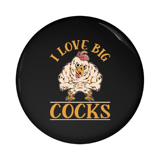 Chickens The Pet That Poops Chicken Rooster Farmer Pin Buttons