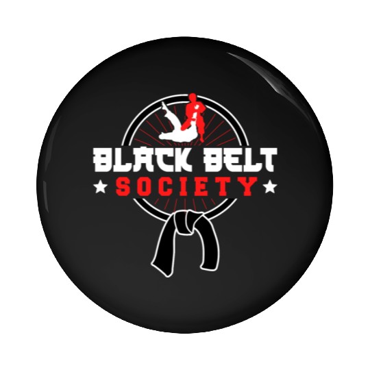 Brazilian Jiu Jitsu MMA Bjj Hugger Pin Buttons