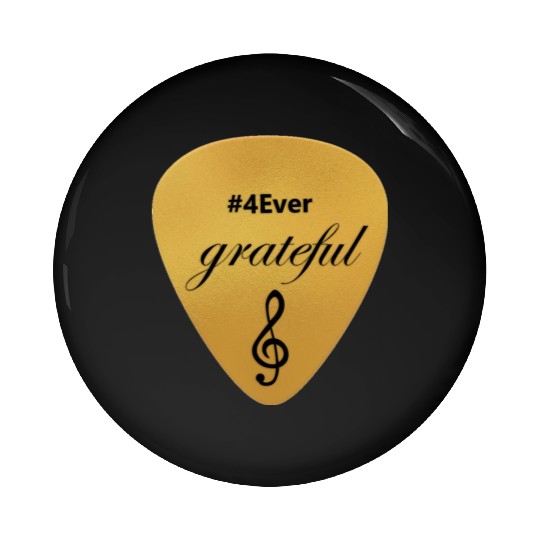 GRATEFUL GUITAR PIC Pin Buttons