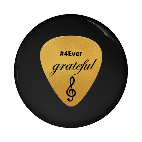 GRATEFUL GUITAR PIC Pin Buttons