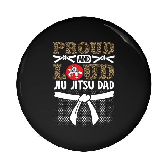 Brazilian Jiu Jitsu MMA Bjj Hugger Pin Buttons