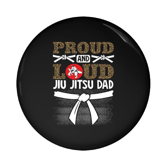 Brazilian Jiu Jitsu MMA Bjj Hugger Pin Buttons