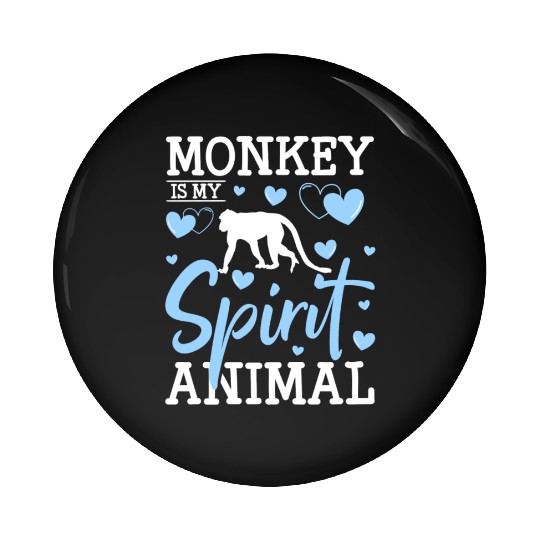 Banana Chimpanzee Kawaii Children Pin Buttons