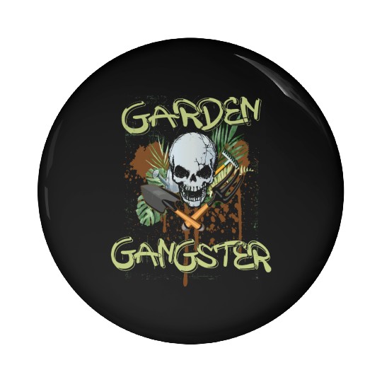 Garden Gangster Pin Buttons Women Garden Gangster Pin Buttons