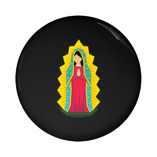 Lady Guadalupe Pin Buttons | Guadalupe Pin Buttons |VirginMary