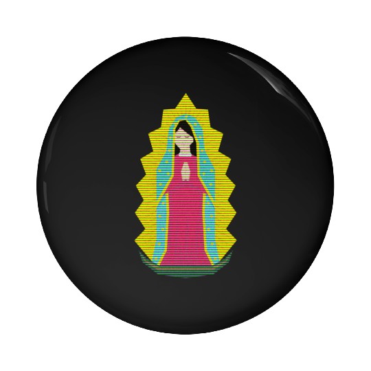 Lady Guadalupe Pin Buttons | Guadalupe Pin Buttons |VirginMary