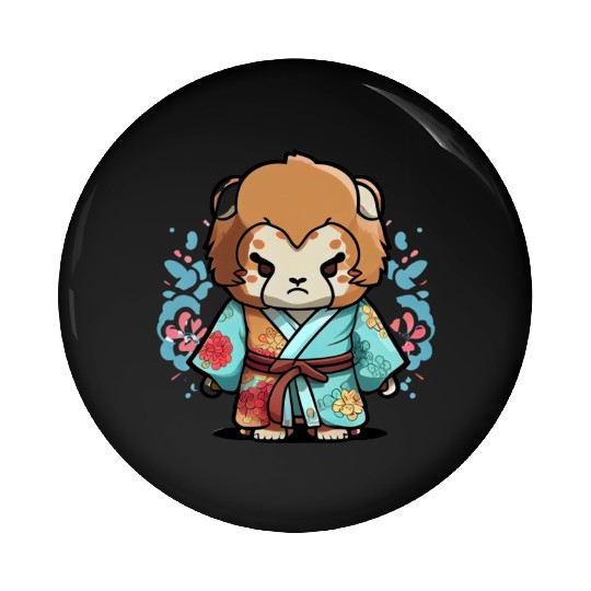 Lion kimono Pin Buttons