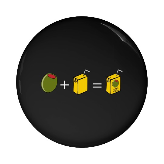 Olive Juice I Love You Pin Buttons