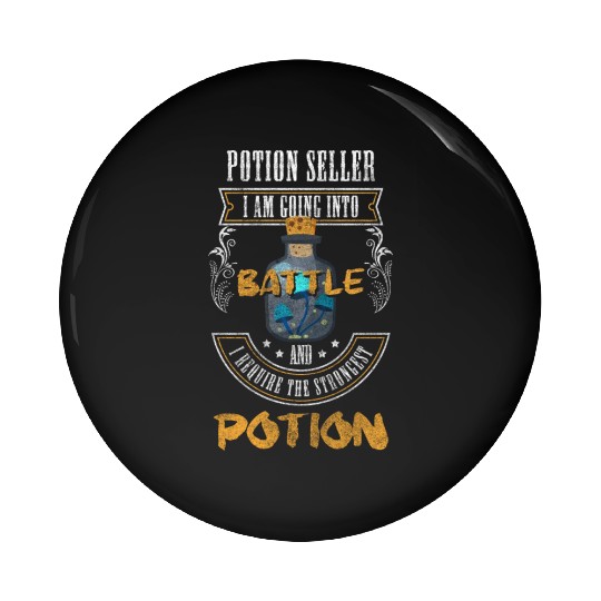 Chemistry Might Symbol Witchcraft Pin Buttons