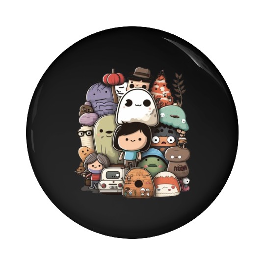 my imaginary friends Pin Buttons