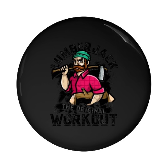 Lumberjack - the original workout - Lumberjack Pin Buttons
