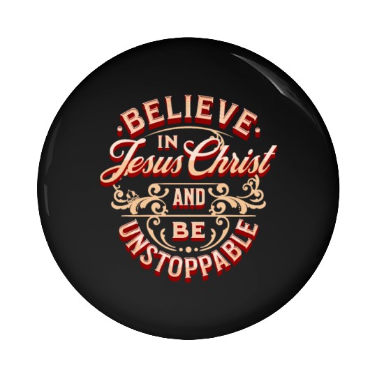 Faith Unstoppable Pin Buttons