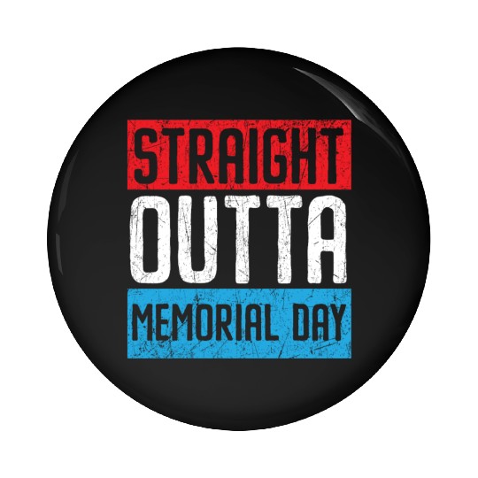 Patriotic Veteran USA Flag American Memorial Day Pin Buttons