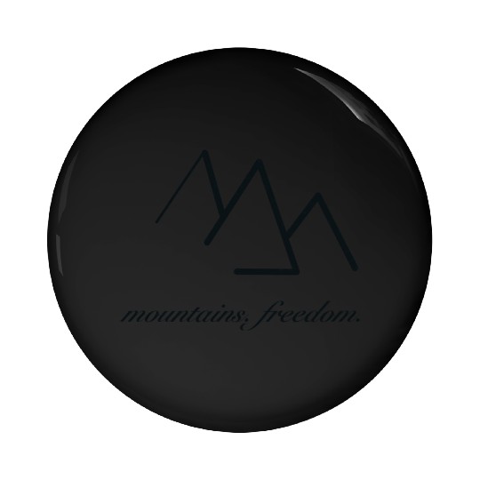 mountains. freedom. Pin Buttons