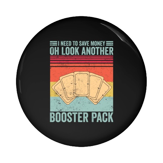 Funny Trading Card Game TCG Retro Pin Buttons