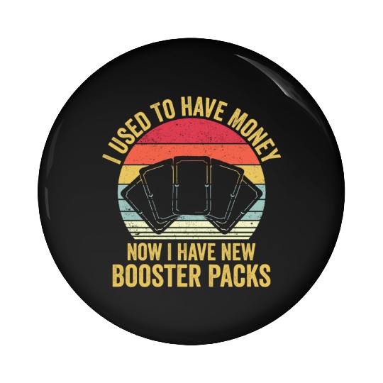 Funny Trading Card Game TCG Retro Pin Buttons