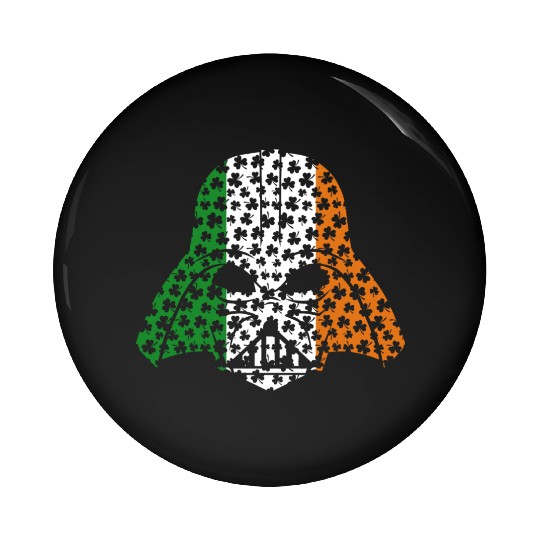 Darth Vader Saint Patricks Day Pin Buttons