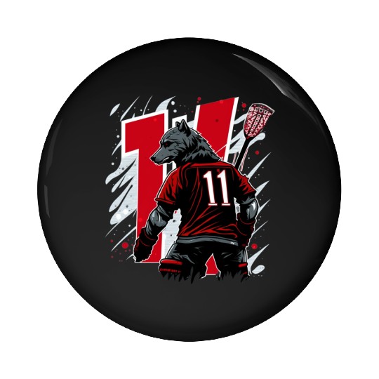 Beacon Hills High School Number 11 Pin Buttons