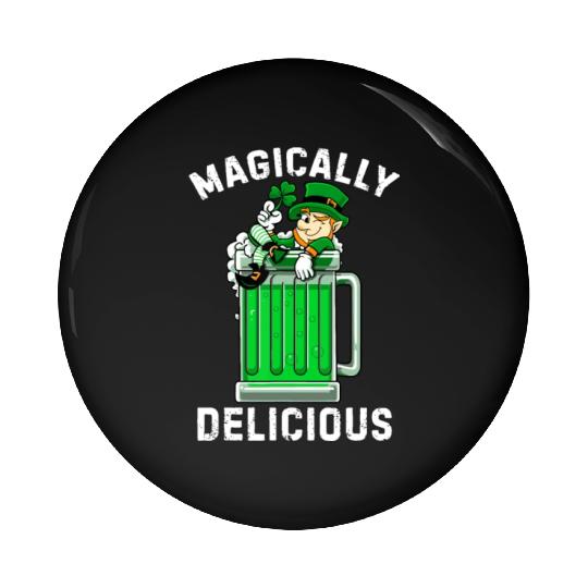 Magically Delicious idea St Patricks Day Drinking Pin Buttons