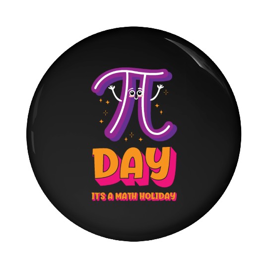 Pi Day Math Holiday Pi Symbol Number Pin Buttons